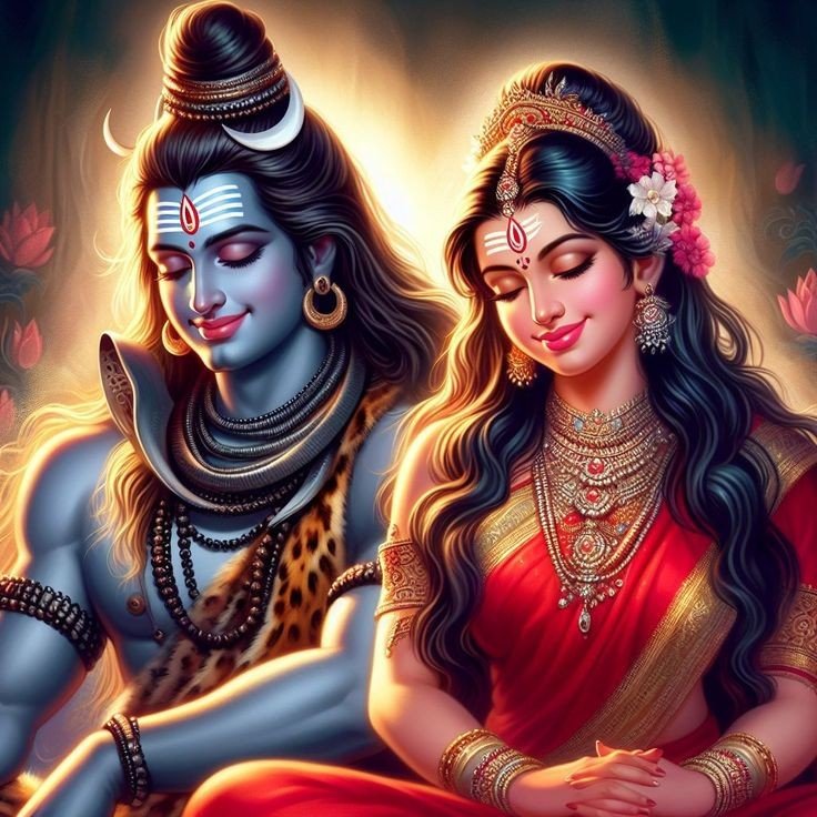 shiv parvati images