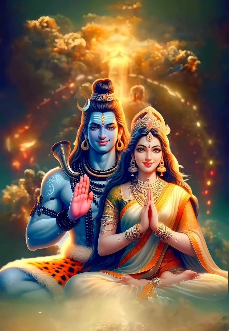 shiv parvati images