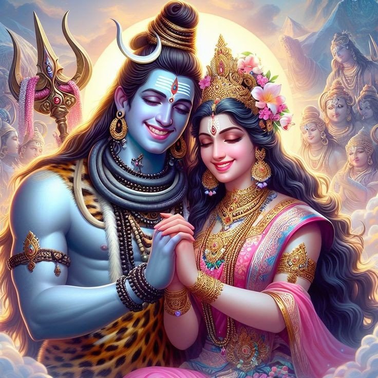 shiv parvati photo love